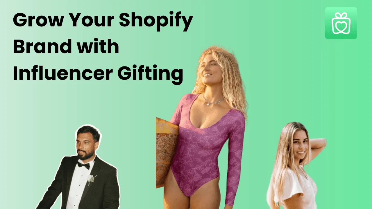 Tan Madonnas creators in the brand's swimwear — 'grow your Shopify brand with influencer gifting'